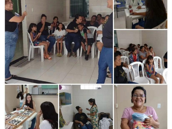 Ação Cidadã com a equipe de Leo de Leondes
