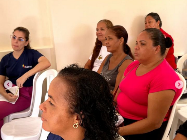 Aula inaugural do Projeto Alimentando Sonhos 2024